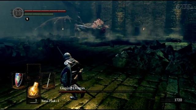 Dark Souls - серия 14 [Gaping Dragon] последняя из предзаписанных