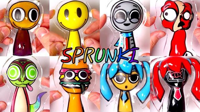 ПОДБОРКА МЯГКИХ СПРУНКИ 😀 DIY Sprunki 😀 СЕРИЯ СКВИШИ ИЗ НАНО-ЛЕНТЫ! смотреть онлайн