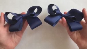 Бантики в Школу! Заколки из ленты на выпускной! Поделки к 1 сентября ко дню защиты детей!