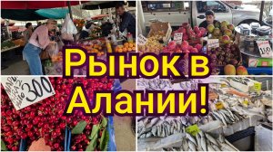 ТУРЕЦКИЙ БАЗАР!АЛАНЬЯ!🫑🍓🌽🍅