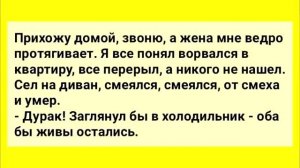 Анекдот_Дня!_Встречаются_два_мужика_на_том_свете!