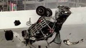 Винтажная огромная авария Nascar, подборка