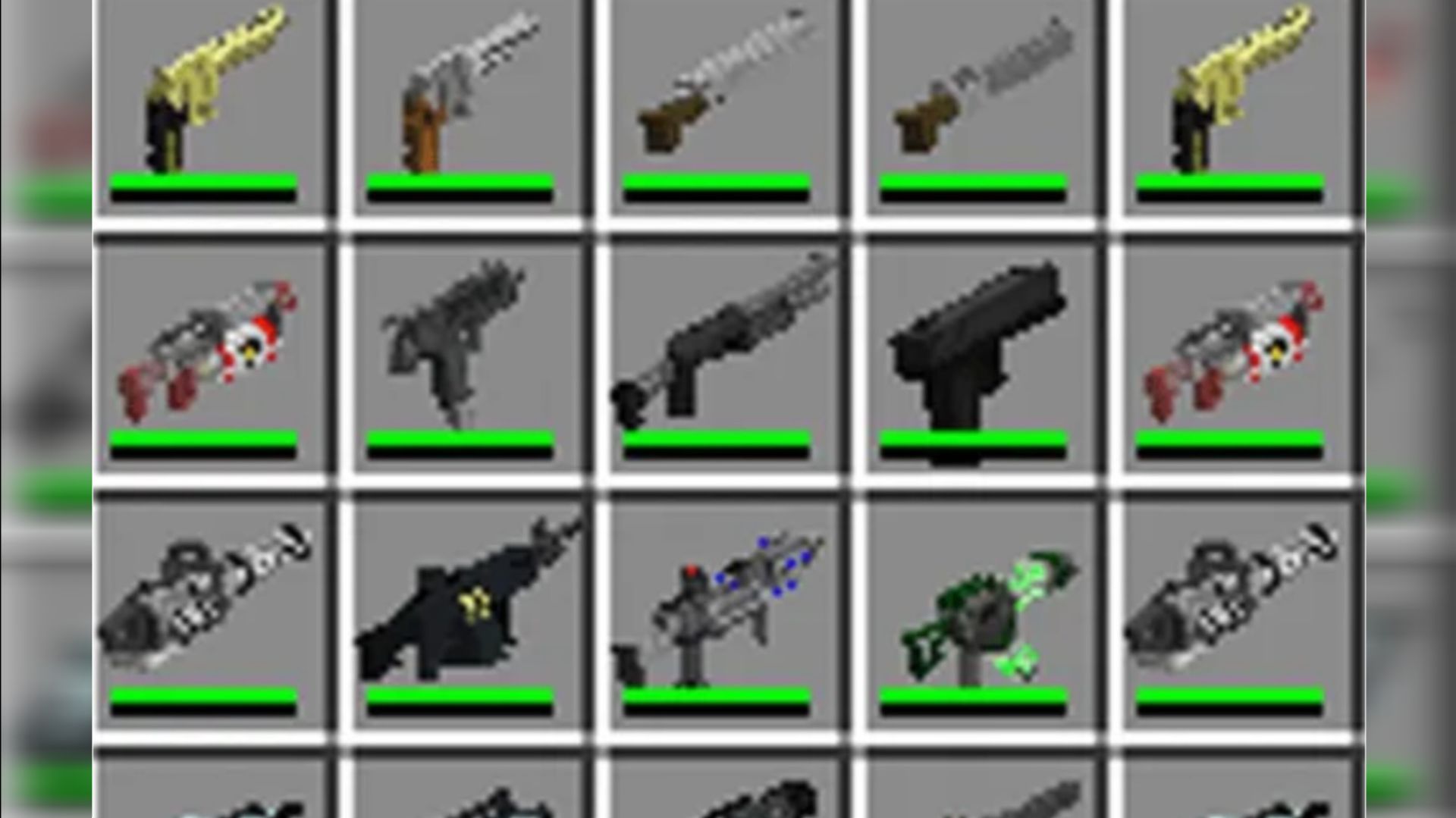 Minecraft мод на оружие