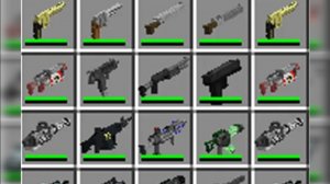 Minecraft мод на оружие