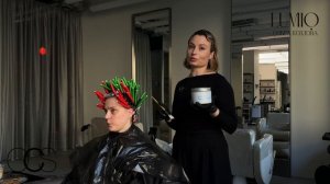 Мастер-класс по химической завивки от арт-директора салона Lumio