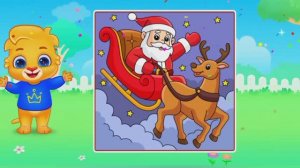 Детский развивающий мультфильм, пазлы, головоломка.