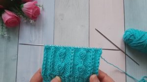 Эффектный  и очень легкий узор..
