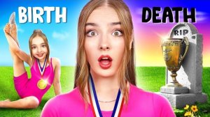 ИСТОРИЯ ГИМНАСТКИ от рождения до смерти! Сестра стала врагом? 🩰💔