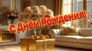 С Днём Рождения! Песня для женщины