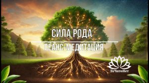 Активация Силы Рода ||  Медитация заряжена каналами Космоэнергетики || Школа ТоЧегоНет