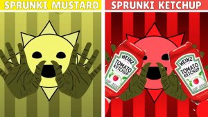 INCREDIBOX SPRUNKI: SPRUNKI MUSTARD 🌭 VS SPRUNKI KETCHUP 🍅! ⚔️🔥