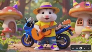 🐹МУЛЬТИК-ПЕСЕНКА: ХОМЯЧОК КРОХА И ГИТАРА🎸 | Развивающие детские песни и мультики