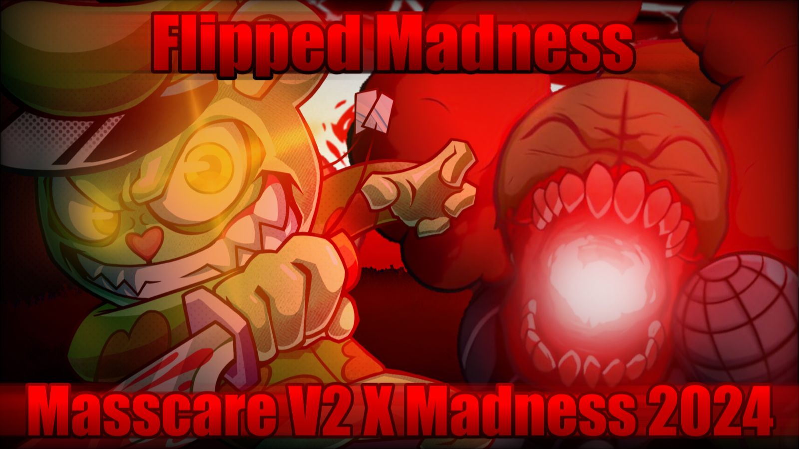 [FNF Mashup] Flipped Madness [Masscare V2 X Madness 2024]