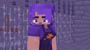 MAIZEN Джей-Джей в заложниках у Лили Косички! (Анимация Minecraft)