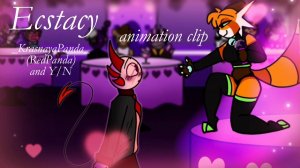 Ecstacy || Animation clip - order||Animation for February 14th (16+) #animation #helluvaboss #furry