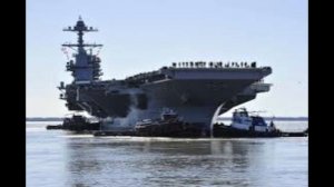 ВМС США летом испытают новейший авианосец USS Gerald R. Ford