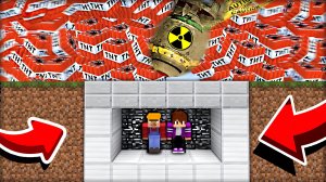 МЫ ПОСТРОИЛИ БУНКЕР ПОД МОИМ ДОМОМ В МАЙНКРАФТ 100% ТРОЛЛИНГ ЛОВУШКА MINECRAFT