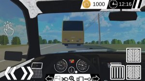 поездка на машине в игре авто ретро Жигули 2 часть