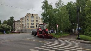 В Кинешме продолжается механизированная уборка дорог
