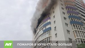 В Югре выросло число смертей на пожарах. ХМАО