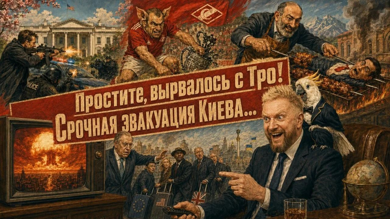 "Простите, вырвалось!" №423 | Про эвакуацию Киева, упоротых смертников ЕС, про наши яйца и ихние