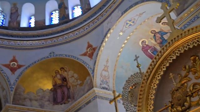 Литургия в Спасо-Вознесенском женском монастыре на Елеоне - Вознесение Господне