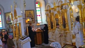 Праздничная Литургия в Спасо-Вознесенском монастыре на Елеоне - Вознесение Господне