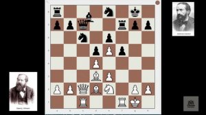 Steinitz - Zuckertort (6st game of the match) 1886