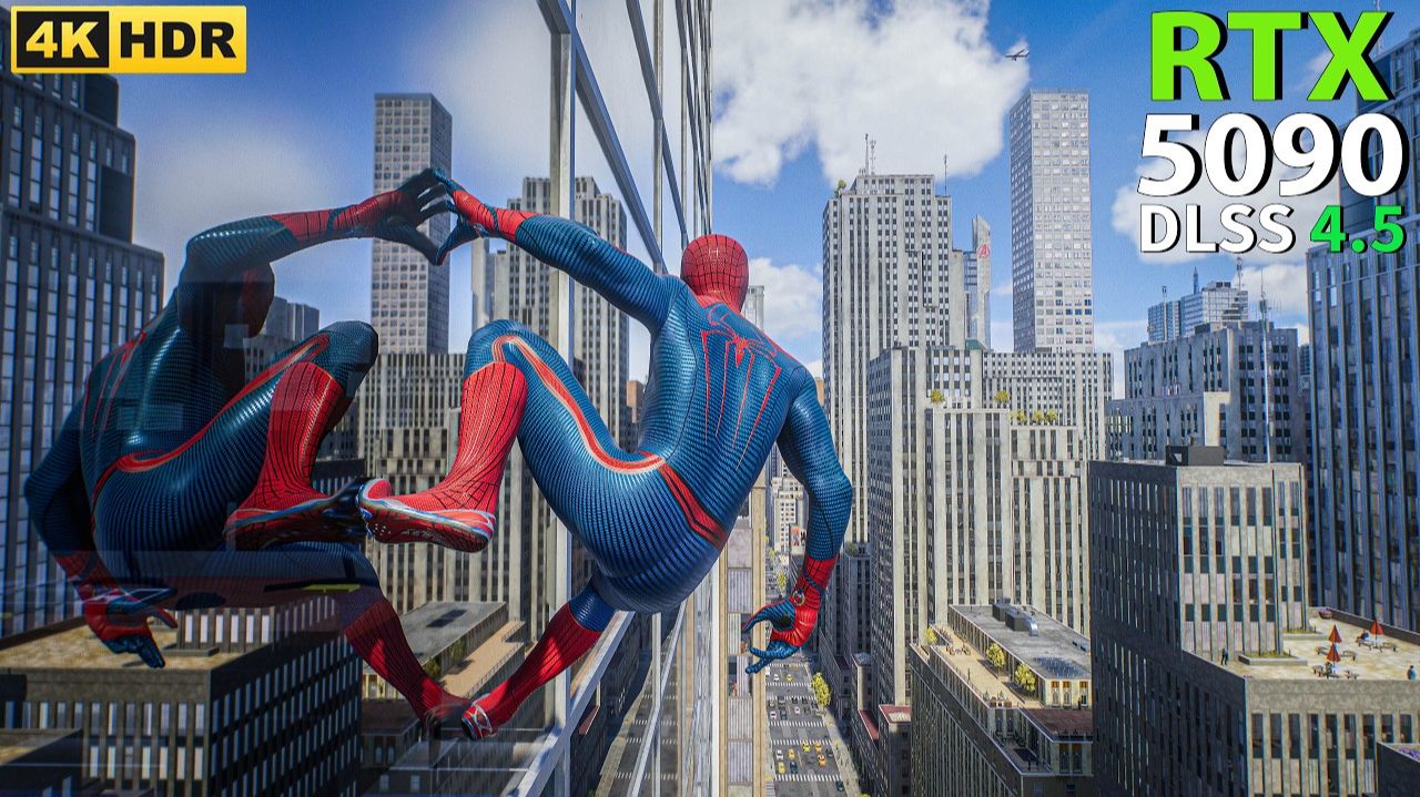 Marvel's Spider-Man 2 ( ТЕСТ НА RTX 5090 32GB ) Ultra Ray-Tracing ON   Max Graphics