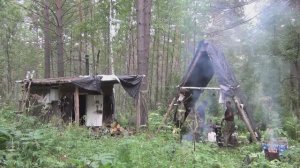 Охота и Рыбалка 2026 в Тайге ИЗБА Печем ХЛЕБ Полевая КУХНЯ Жизнь ОТШЕЛЬНИКА в ДЕВСТВЕННОЙ 24 Руд2авг