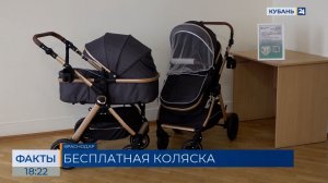 Сервис по предоставлению бесплатных колясок семьям открылся в Краснодаре