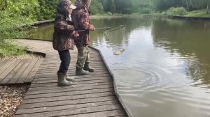 Утро на водоёме.Карпуша