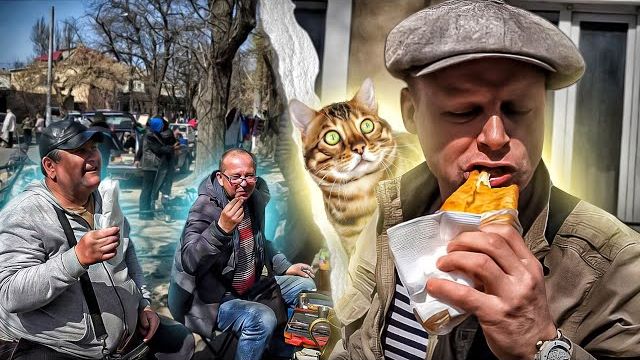 Где гуляют Одесситы? Одесса Барахолка на Молдаванке. смотреть онлайн