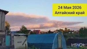 Вечерний влог 24 мая 2026 Алтайский край