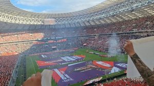 Гимн России на финале Кубка России по футболу в Лужниках (24.05.2026)