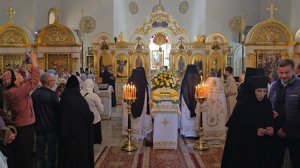 Праздничная Литургия в Спасо-Вознесенском женском монастыре на Елеоне - Вознесение Господне
