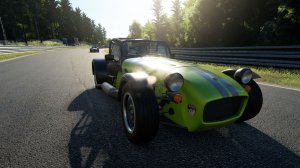 Assetto Corsa EVO. Пробую Caterham Academy на северной петле. 2026.05.26
