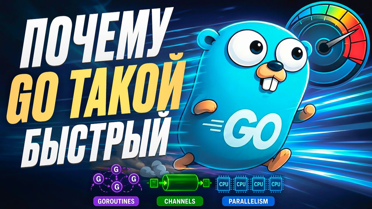 Почему Go так быстрый? Разбираем горутины, каналы и конкурентность смотреть онлайн