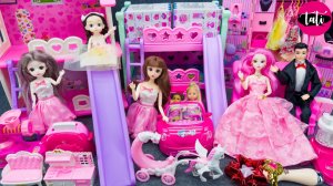Играем в игрушки из мультика принцесса кукла Барби. Мультфильм для детей. ASMR АСМР