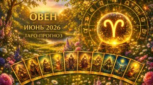 Овен ♈ Таро прогноз на июнь 2026 года
