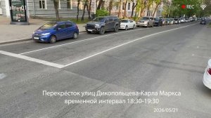 Перекресток Дикопольцева - Карла Маркса
