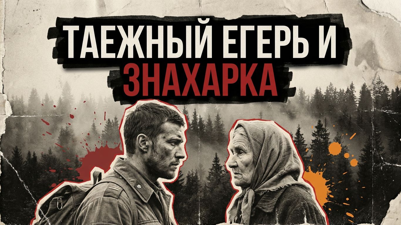 ТАЕЖНЫЙ ЕГЕРЬ И ЗНАХАРКА | Рассказ/детектив смотреть онлайн