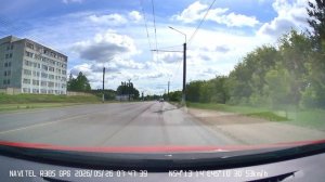 Navitel R385 GPS Пример сьемки день