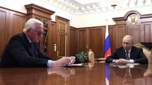 Владимир Путин врстреча с президентом РСПП Александром Шохиным, Кремль, 26 мая 2026 года