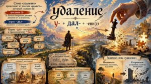 Что означает слово удалить?