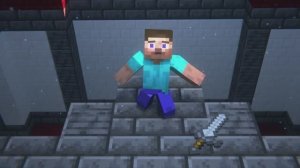 Майнкрафт Анимация ПОБЕГ ИЗ ТЮРЬМЫ — Херобрин против Алекс и Стива  Мультик Minecraft