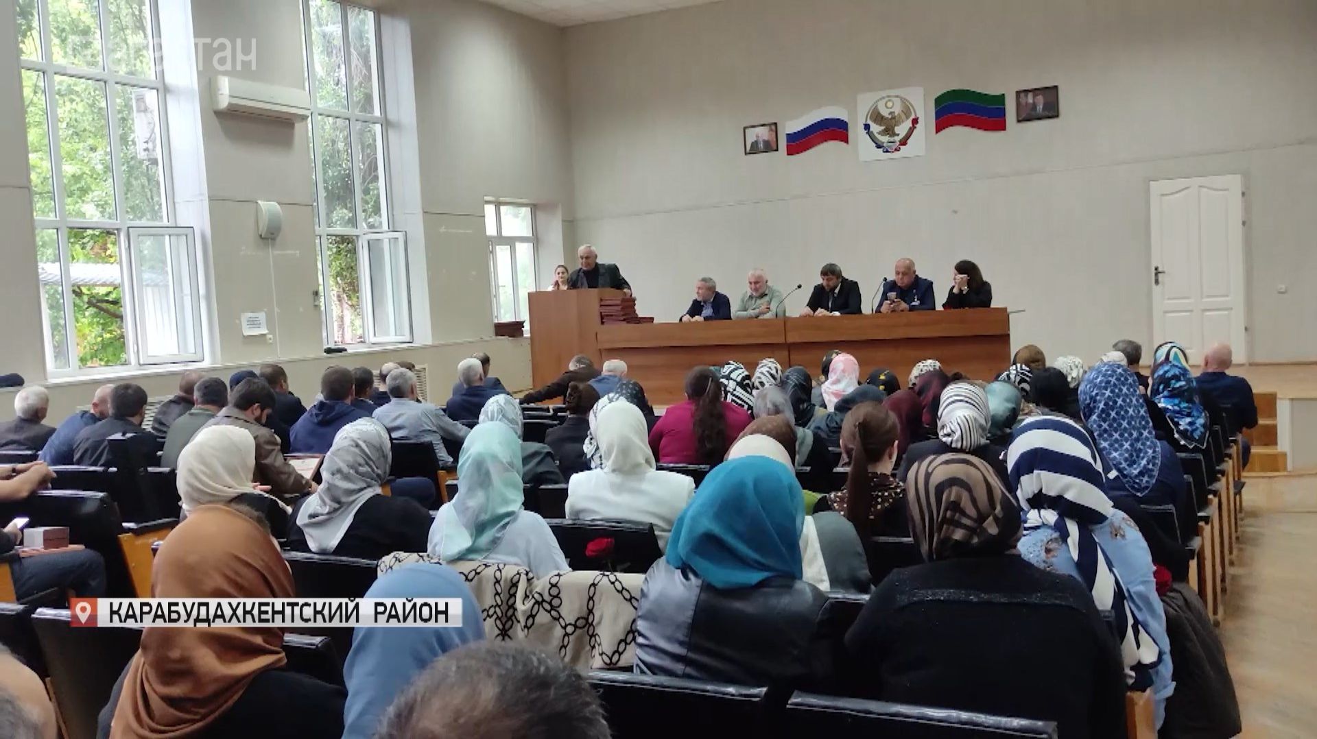 В Карабудахкенте чествовали волонтеров, проявивших отзывчивость во время паводков