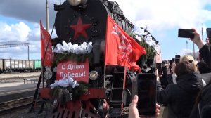 Паровоз Победы в Ульяновске