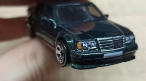 Mercedes-Benz 500E (w124)l(l)'1992 AMG Tuning sedan. 1-64 Hot Wheels 2020