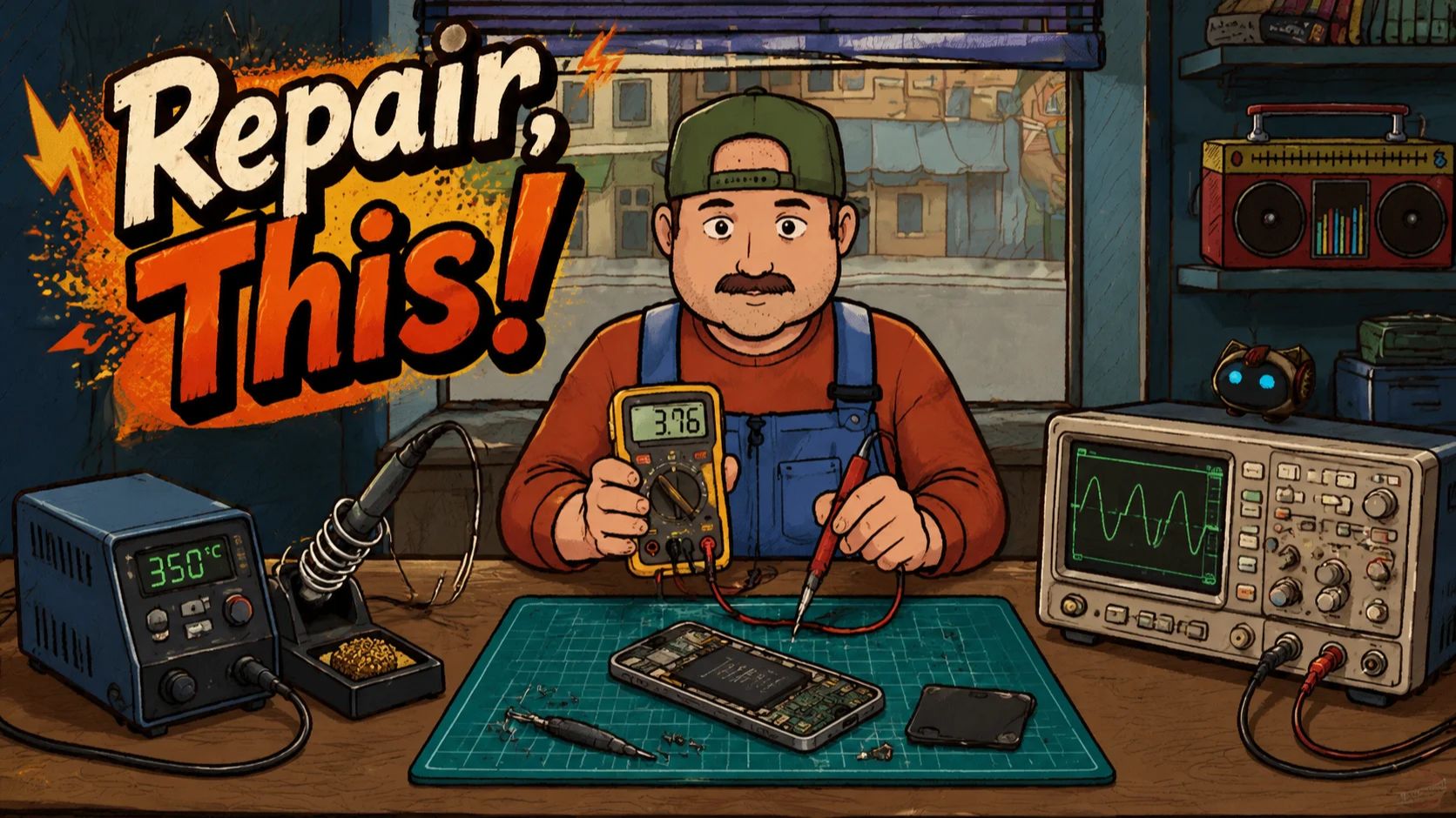 Стрим/Играем и разговариваем Repair, This! #3